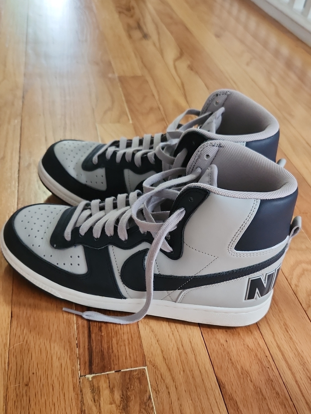 Nike Terminator In 'Georgetown' Gray With Black Spellout Men's Size 8